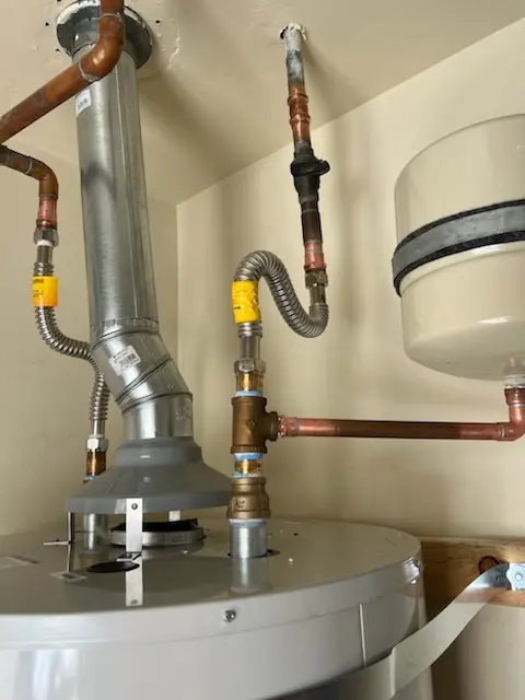 Water heater installation and plumbing repair in Nerstrand